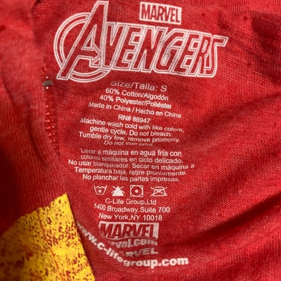 iron man marvel zip up hoodie sweater - Picture 4 of 4